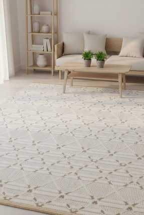 Ayduran Halı Puffy Yumuşak Dokulu Bukle Kabartmalı Yıkanabilir Kaymaz Taban S...