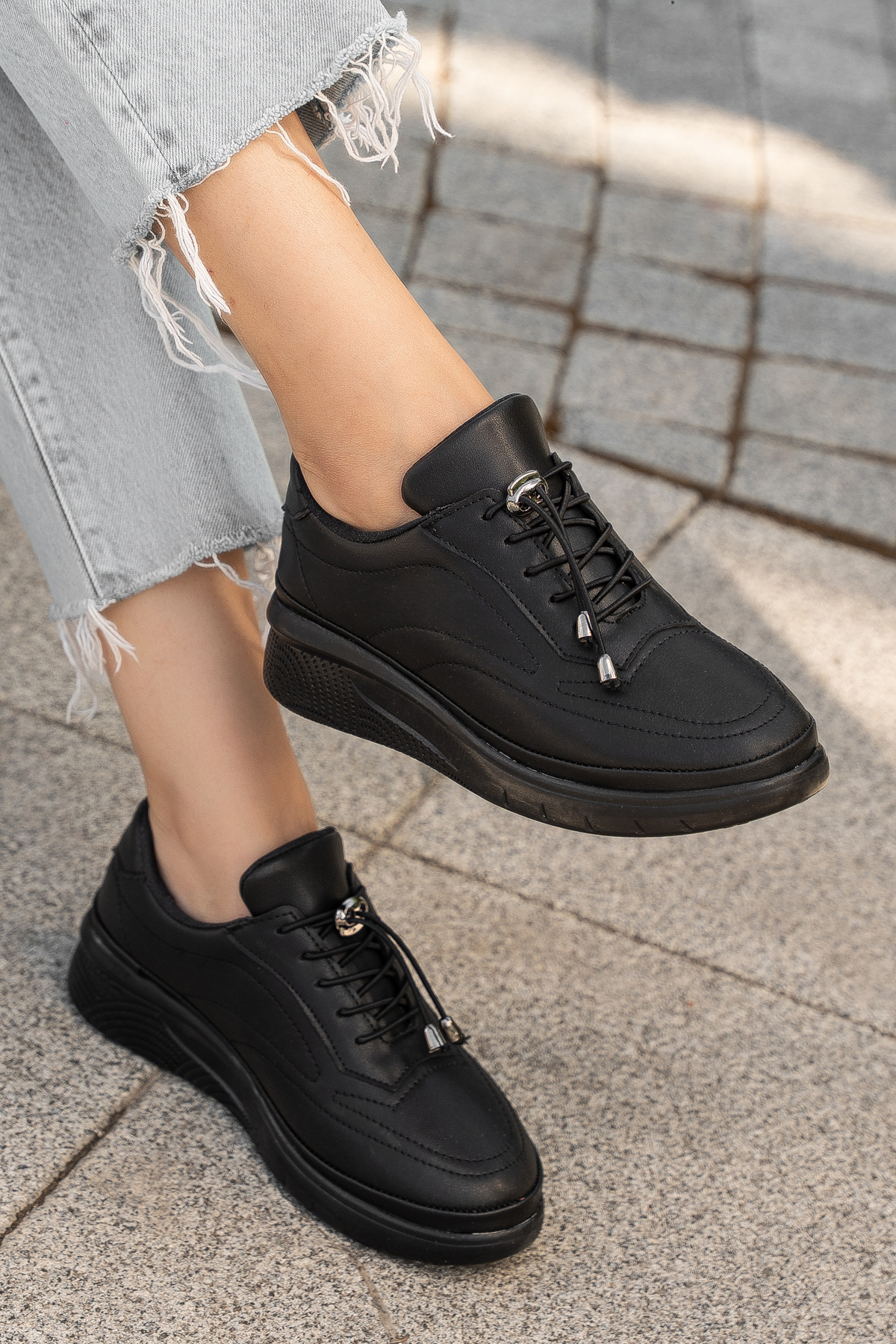 Daxtors D1221 Günlük Ortopedik Kadın Sneaker Spor Ayakkabı