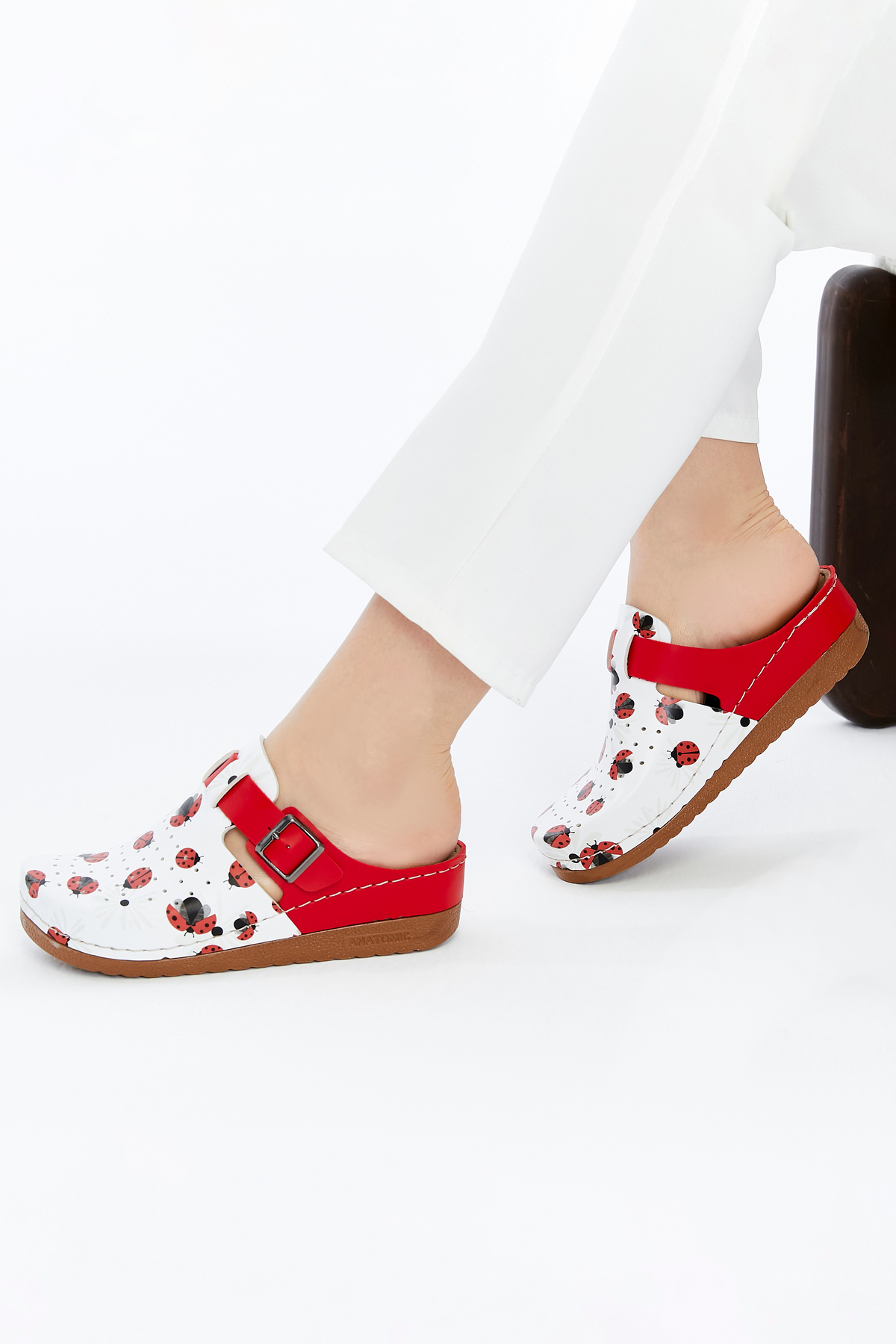 Women Anatomical Closed Front Comfort Comfortable Women Nurse Casual Home Sabo Slippers