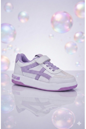 ORELİON Premium Günlük Çocuk Spor Ayakkabı Cırtlı & Bağcıklı Hafif ve Esnek T...