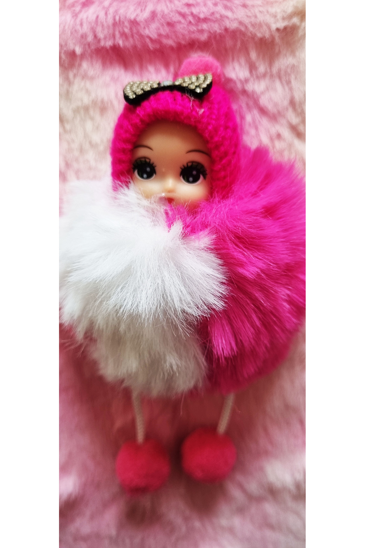 Modellino Kilitli Hatıra Defteri 3D Figürlü Peluş Günlük Anı Not Defteri 80Y A5 Çizgili fotoğrafı 2 (önizleme)