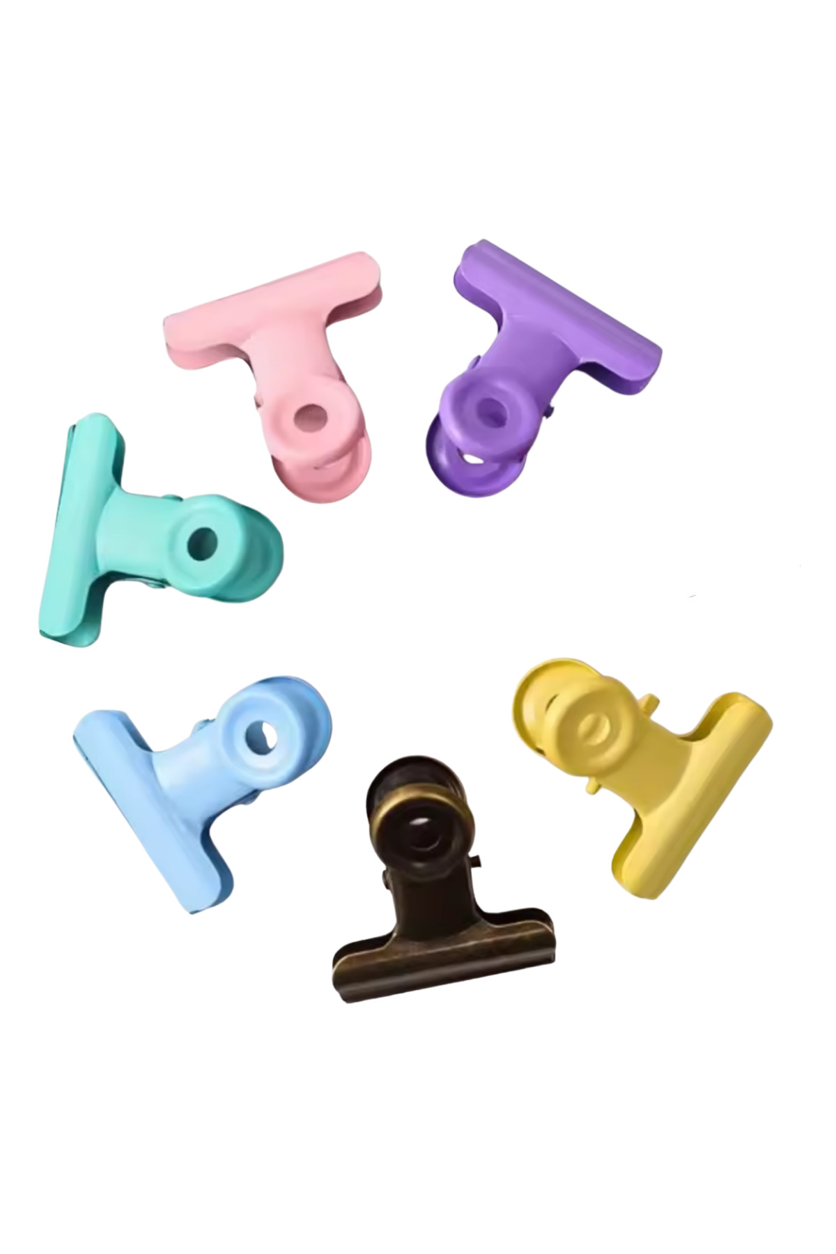 Vox Art 6 Adet Renkli Kağıt Klips / Metal Kıskaç 3 cm - Fiyatı