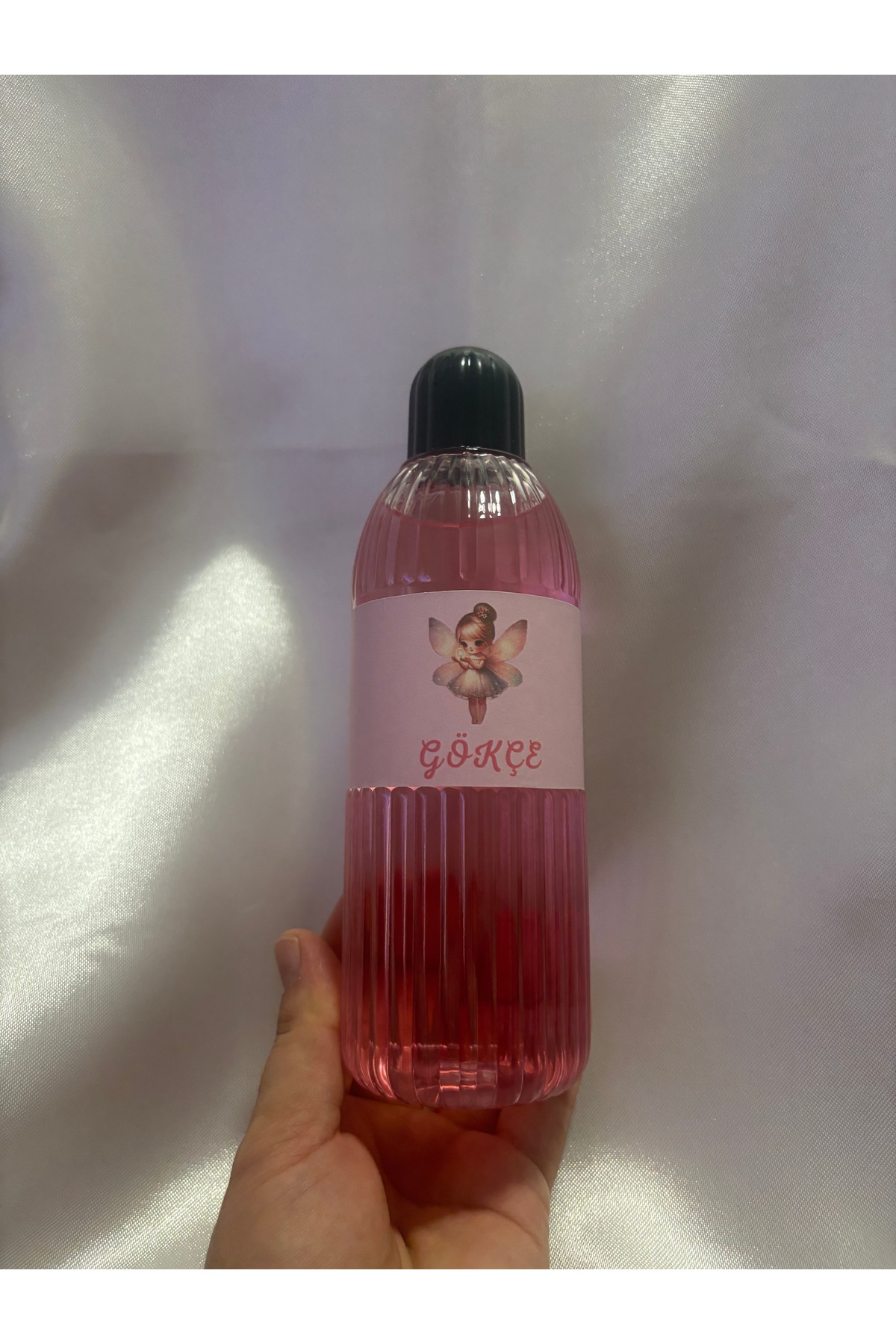 Burcdesigngift Kişiye Özel İsim Etiketli Pembe Kolonya ( 400 Ml ) fotoğrafı 3 (önizleme)