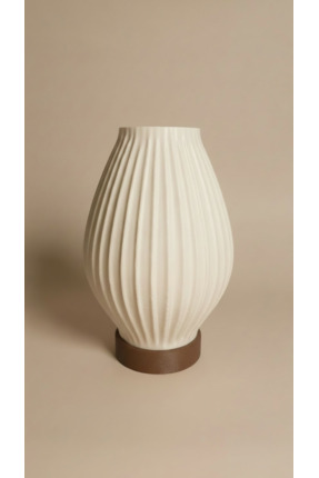 BKShape Aura Line Gün Işığı LED Dekoratif Abajur | Uzaktan Kumandalı | Adaptö...