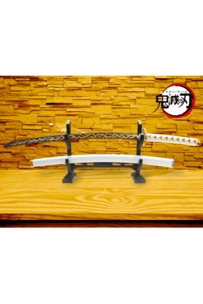 Titrek Toys 100 cm Demon Slayer Zenitsu Black ******** KKKKKKK Kınlı Set - Co...