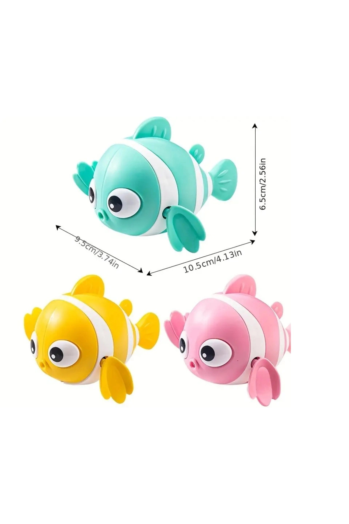 TTT Kurmalı Balık Bebek Banyo Oyuncağı fotoğrafı 3 (önizleme)