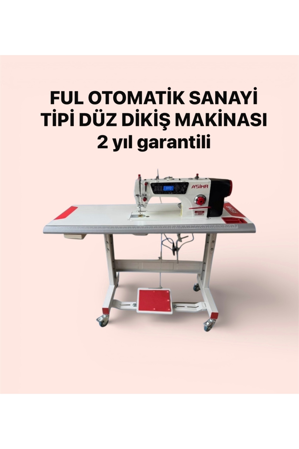 ymy　200円引き AYSİMA SANAYİ TİPİ FUL OTOMATİK DÜZ DİKİŞ MAKİNASI - Fiyatı, Yorumları