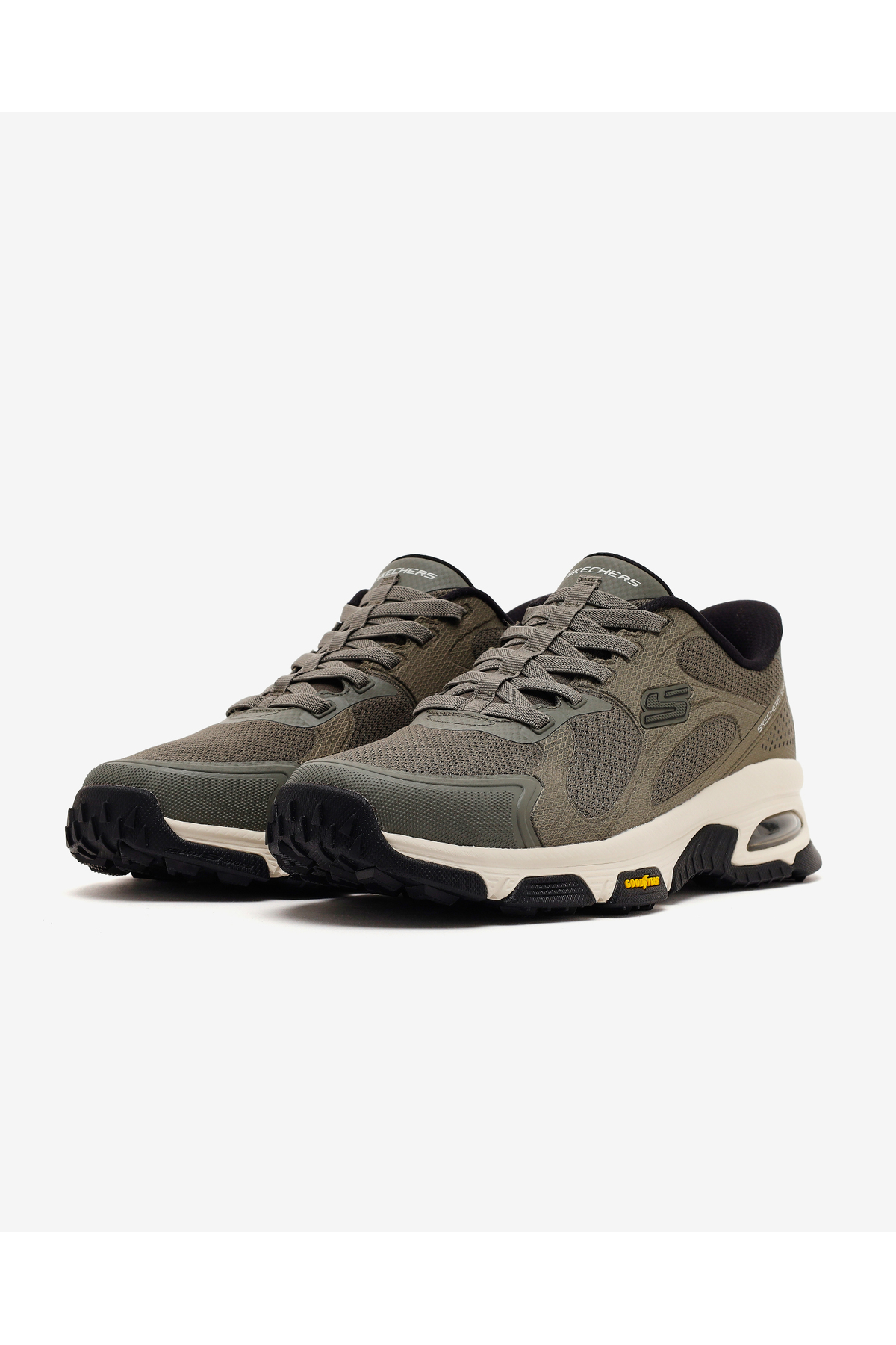 SKECHERS SKECH-AIR ENVOY Erkek Haki Outdoor Ayakkabı 237657 OLV görsel 3