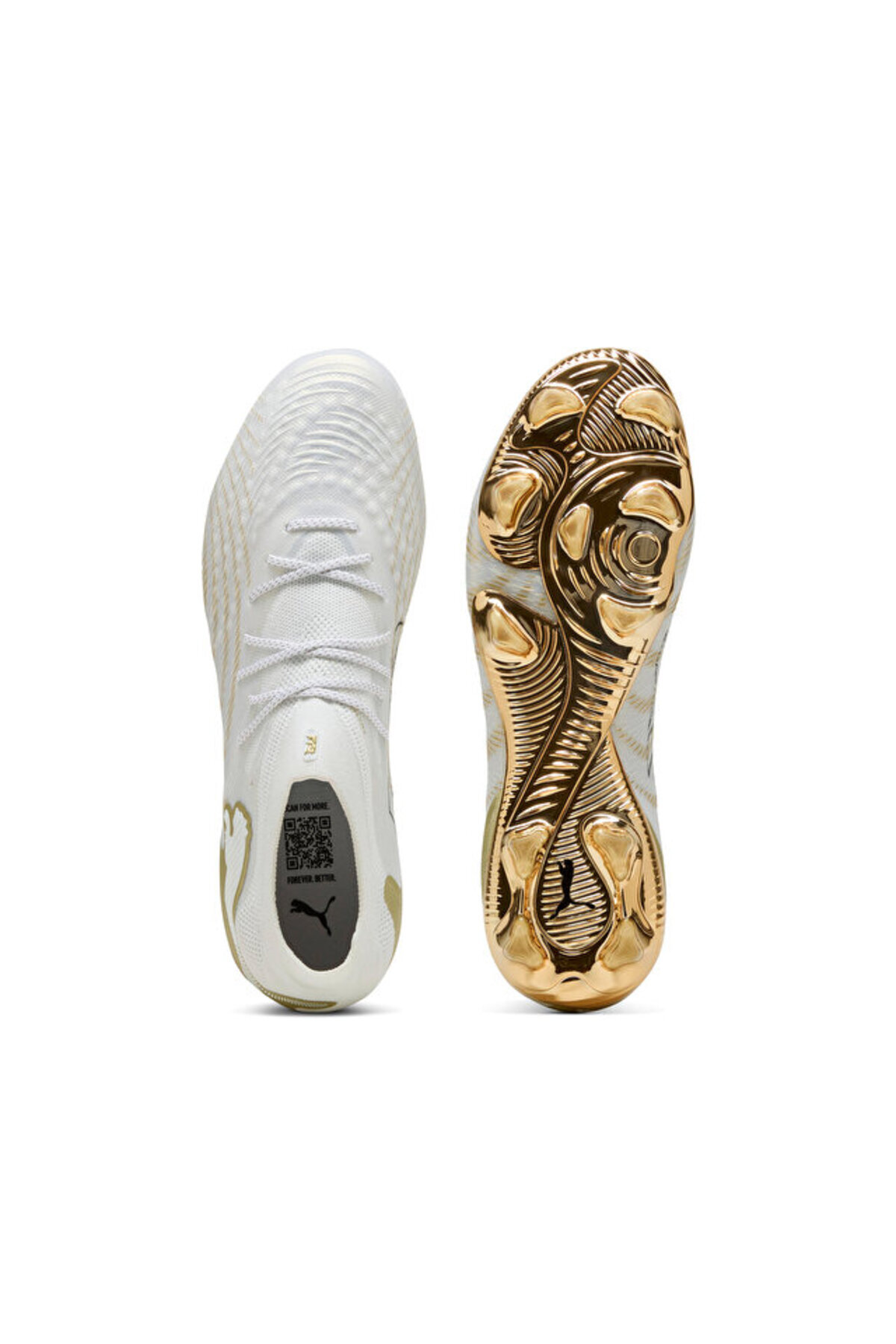 Puma Future 9 Ultimate Fg Erkek Çim Zemin Kramponu 10888304 Beyaz görsel 4
