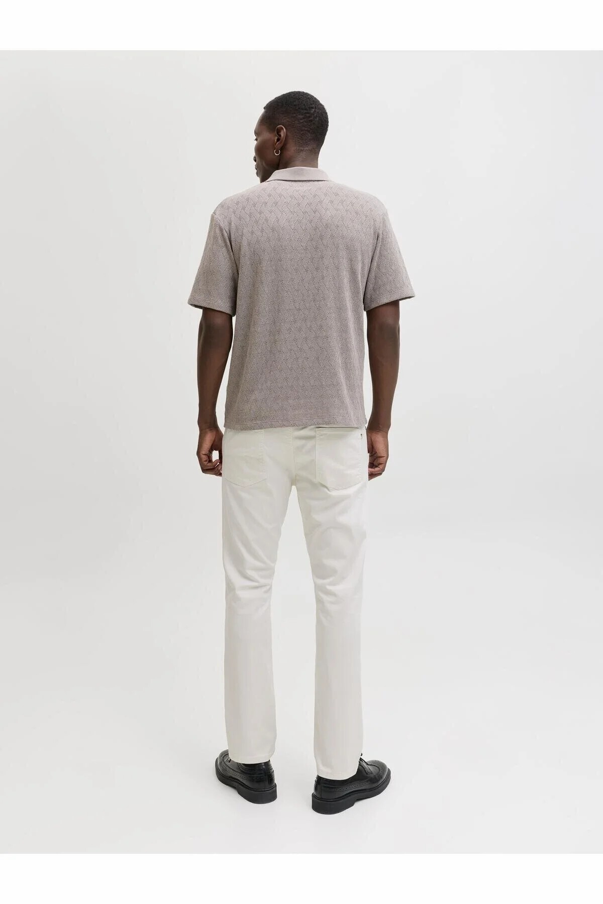 شلوار مردانه راسته فاق کوتاه | جک اند جونز Jack & Jones 12293328 - تصویر 2