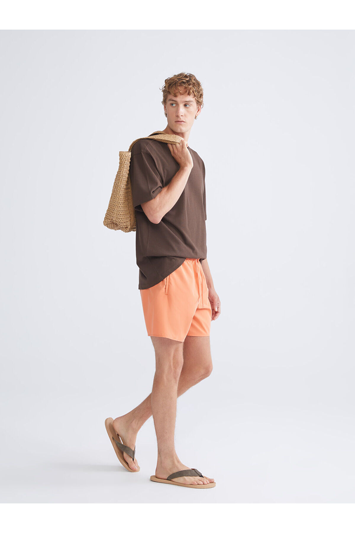 LC Waikiki Ozmarka New Season Short Length Men's Swim Shorts