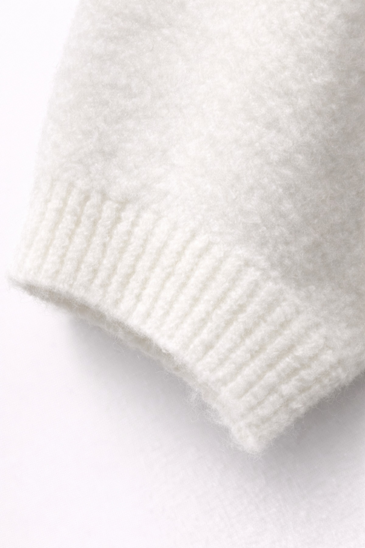 Mixray  6998 Kadın Yarasa Kol Yün Karışımlı Balıkçı Yaka Triko Kazak Kemik - Görsel 3