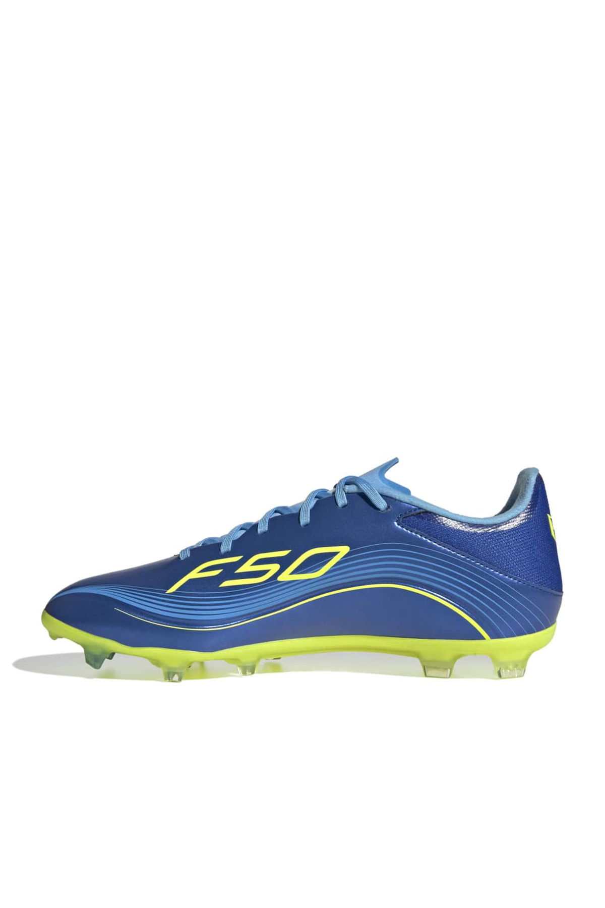 adidas F50 Messi League Firm-Ground Erkek Mavi Krampon görsel 2