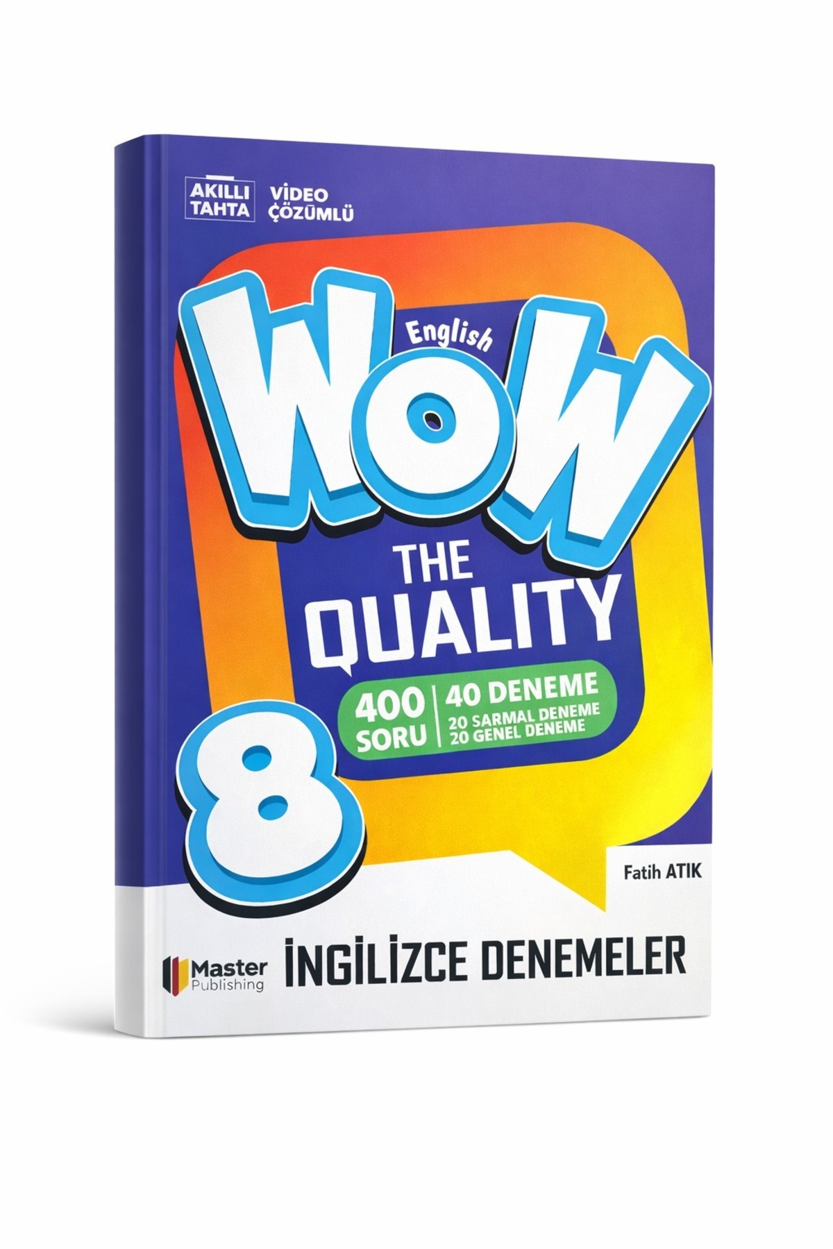 Kurmay ELT WOW 8 ENGLISH THE QUALITY İNGİLİZCE DENEMELER (40