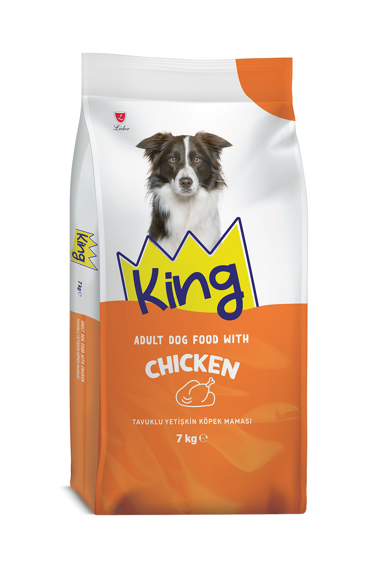King Tavuklu Yetişkin Köpek Maması 7 Kg