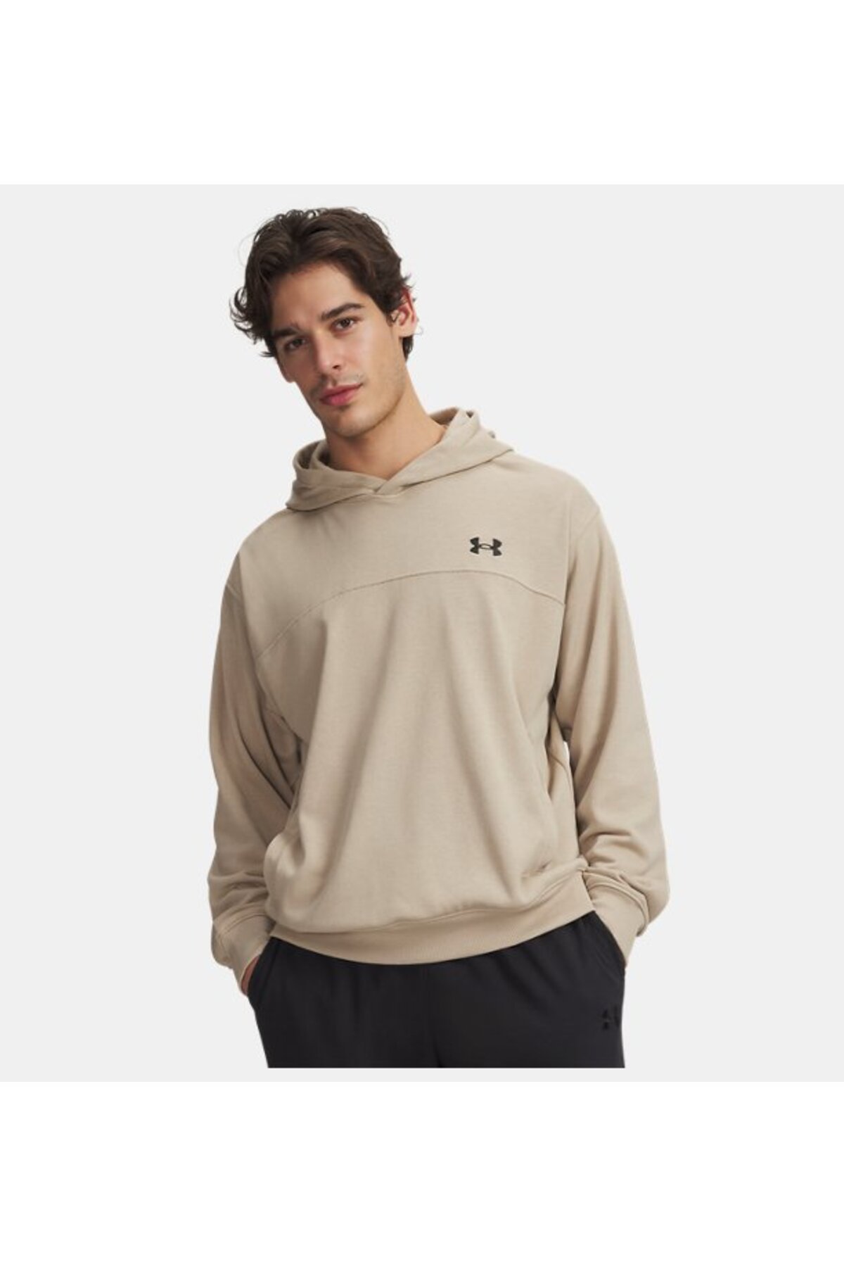 آندر آرمور سویشرت کلاه‌دار سبک وزن مردانه UA Rival مدل 6012335-299