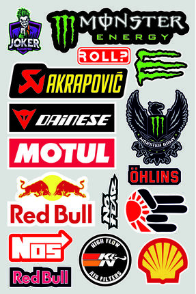 Baskı Babası Oto Motosiklet Grenaj Sticker Etiket Seti Yeni 2026