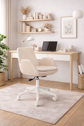 MARKAELZ PESCADO BEYAZ AYAKLI ÇALIŞMA SANDALYESİ