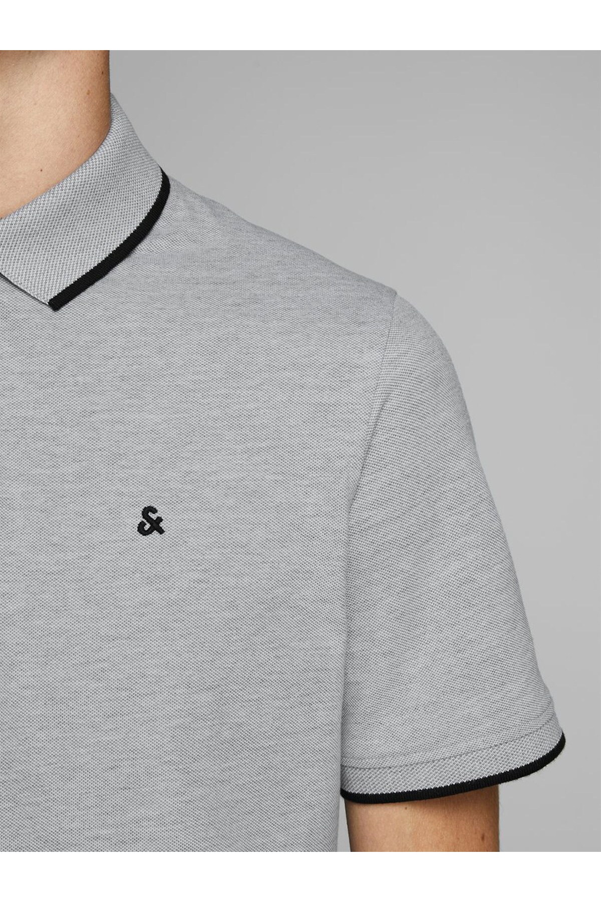 تیشرت یقه پلو مردانه راسته آستین کوتاه | جک اند جونز Jack & Jones 12136668 - تصویر 7
