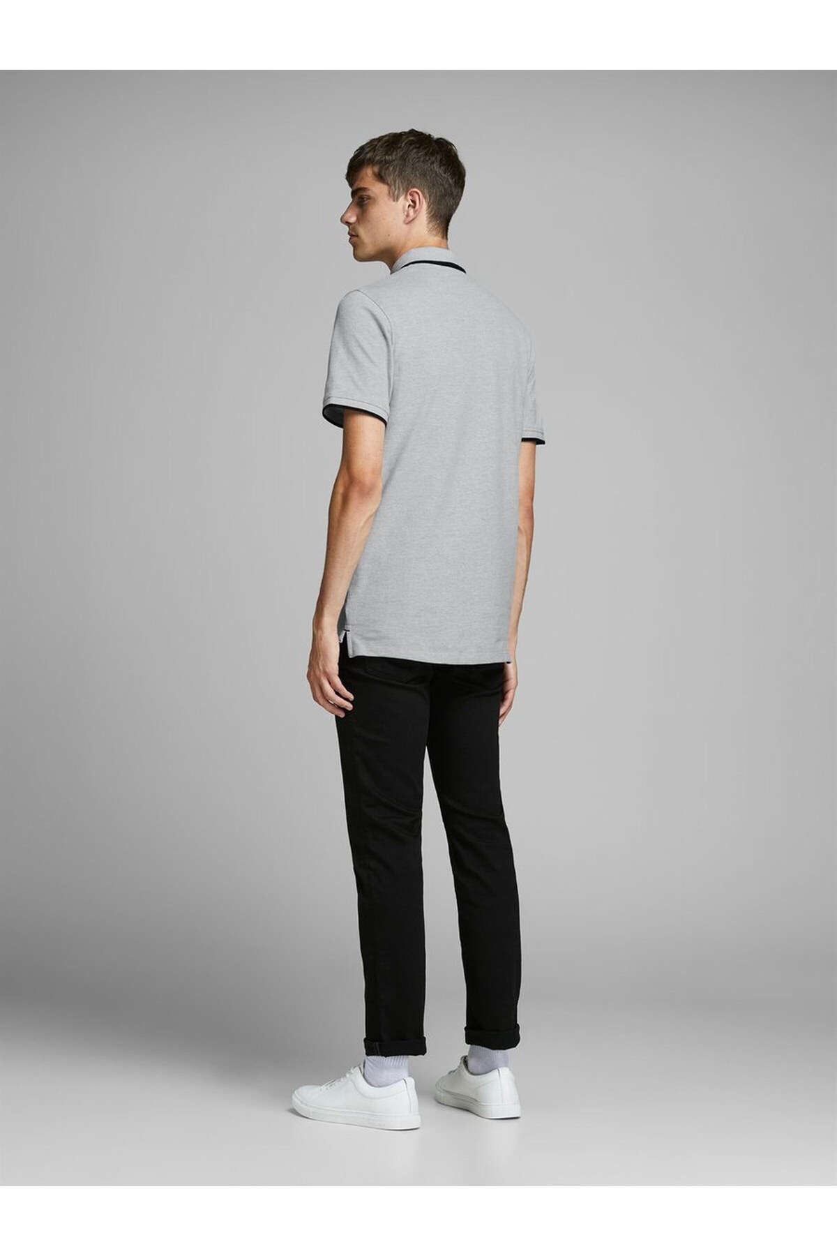 تیشرت یقه پلو مردانه راسته آستین کوتاه | جک اند جونز Jack & Jones 12136668 - تصویر 5
