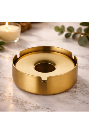 HOMEDEFNE GOLD RENKLİ ÇELİK KÜLLÜK