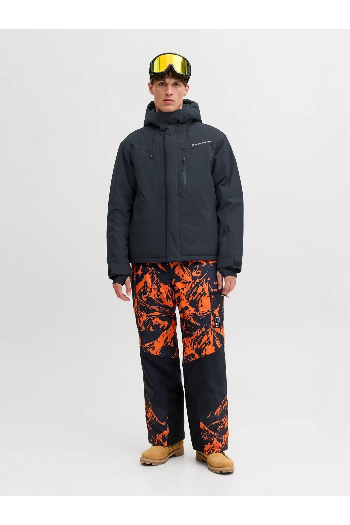 کاپشن مردانه رنگارنگ آستین استاندارد | جک اند جونز Jack & Jones TYC06BB184495571AF154E400 - تصویر 3