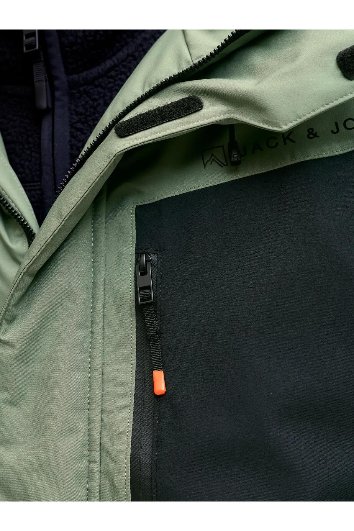 کاپشن مردانه رنگارنگ آستین استاندارد | جک اند جونز Jack & Jones TYC06BB184495571AF154E400 - تصویر 5