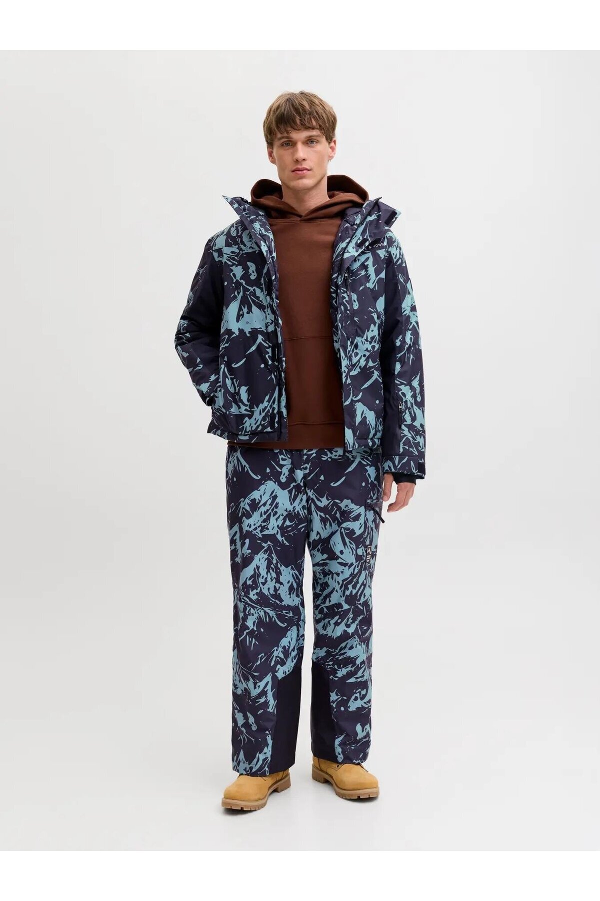 کاپشن مردانه رنگارنگ آستین استاندارد | جک اند جونز Jack & Jones TYC06BB184495571AF154E400 - تصویر 3
