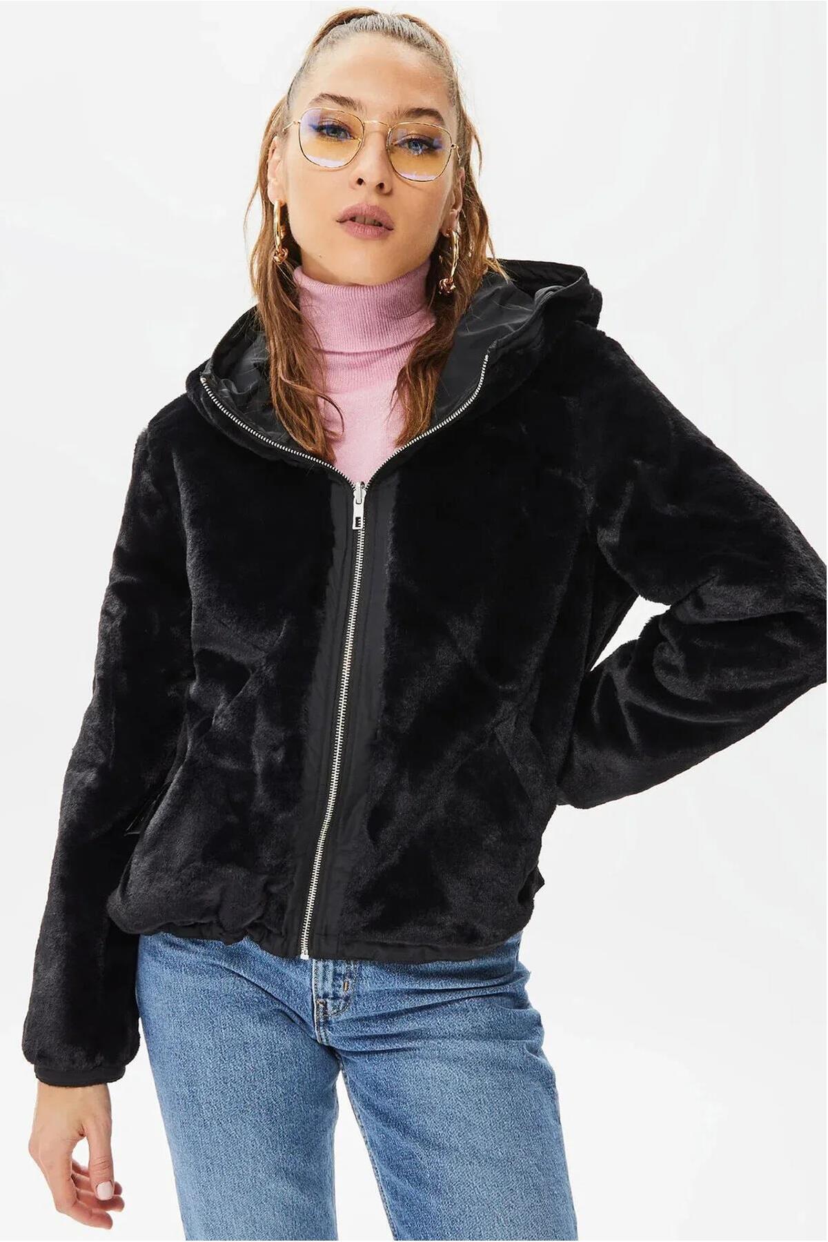 ONLY Onlydahlıa Rev. Fur Kadın Mont 15208777 - Fiyatı