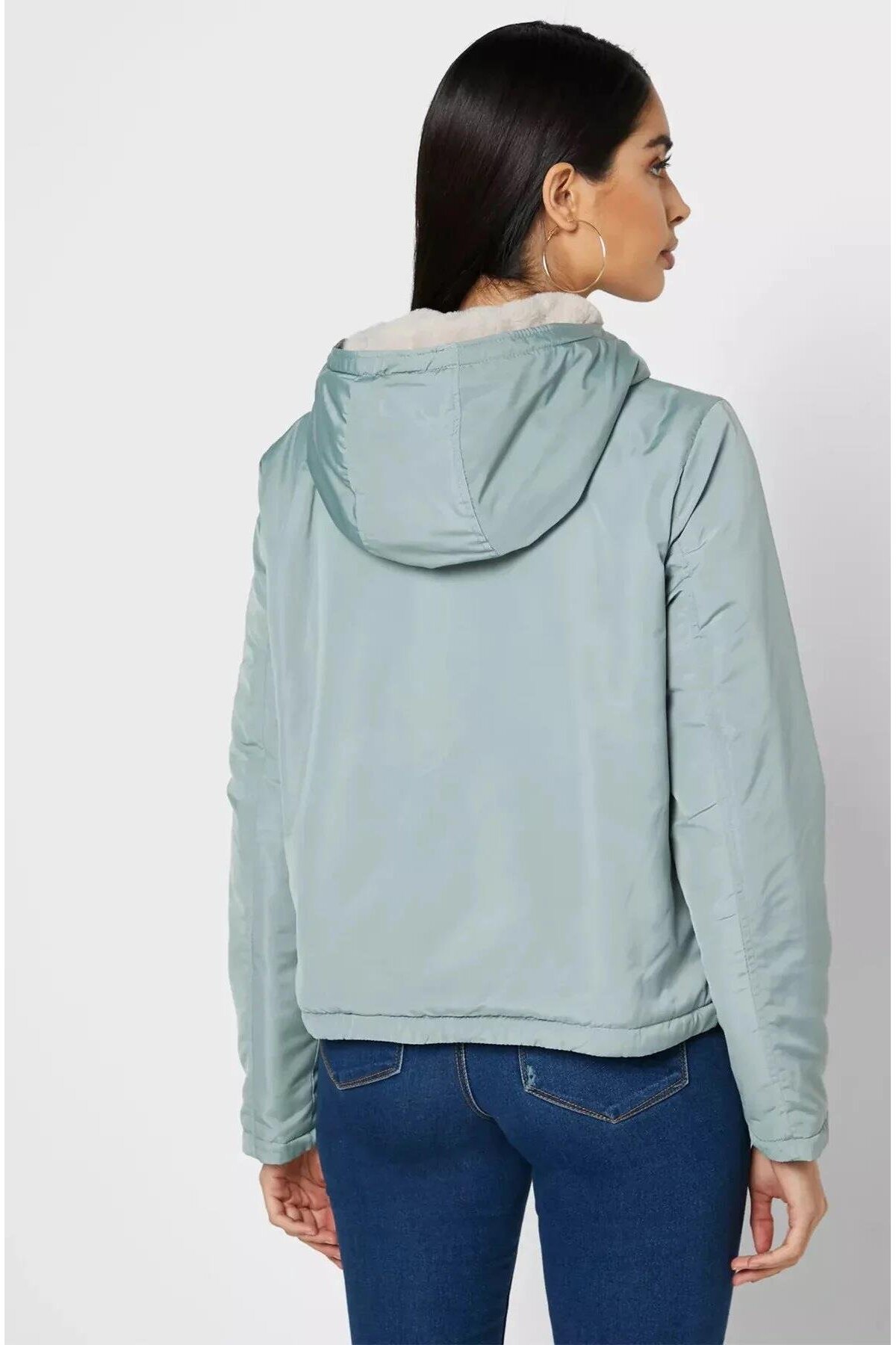 Onlydahlıa Rev. Fur Kadın Mont 15208777 görsel 4
