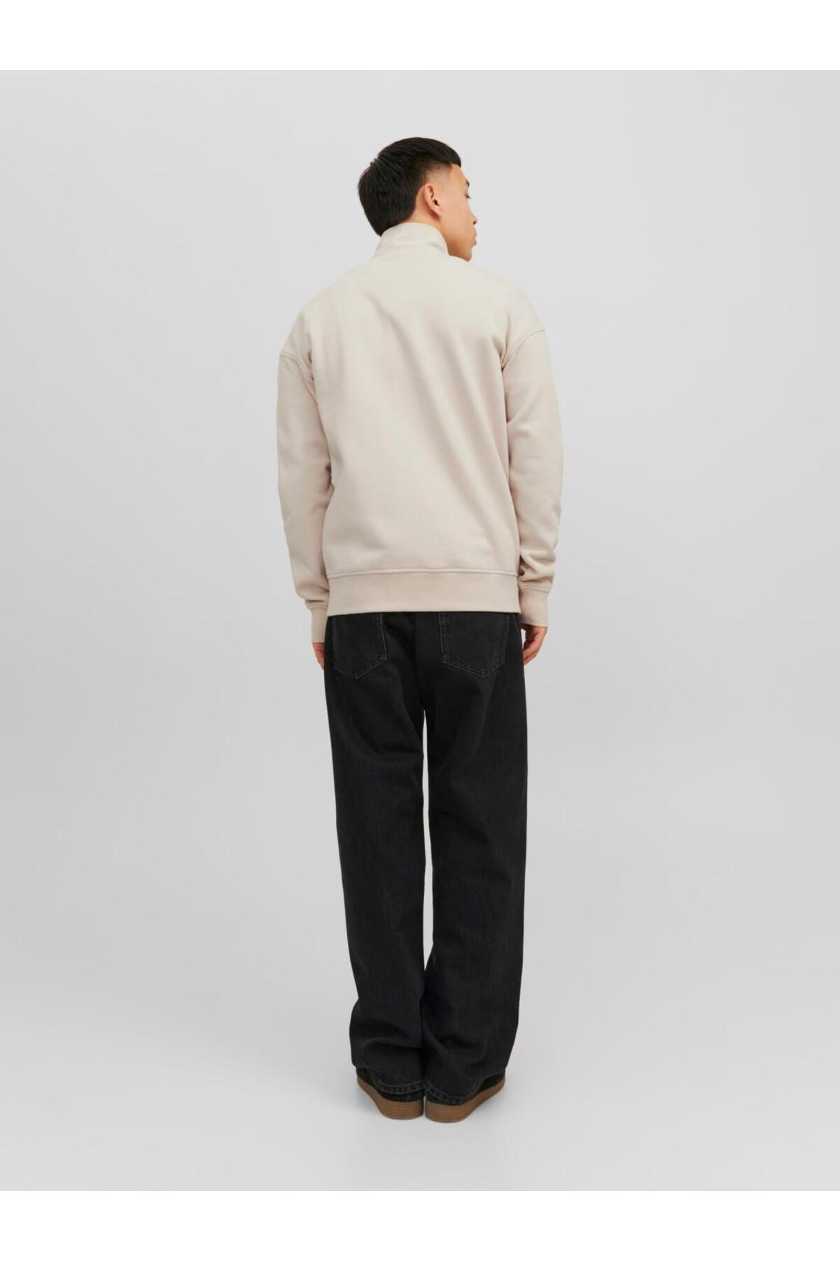 سویشرت مردانه راسته آستین بلند | جک اند جونز Jack & Jones 12241777 - تصویر 4