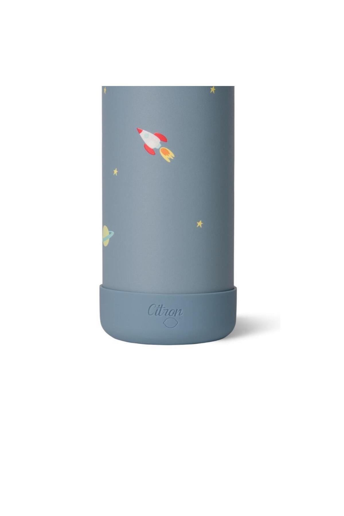 Citron 3 Katmanlı Paslanmaz Çelik Termos Seti 500 ml - Spaceship fotoğrafı 4 (önizleme)