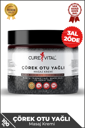 C&V CureVital Çörekotu Kremi 100 ml