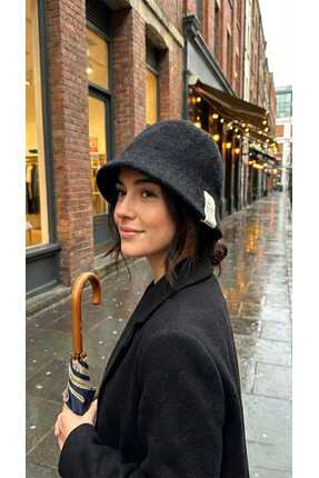 LAGRANZE Noir Soft Premium Kadın Bucket Şapka