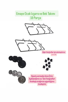 Becenhouse Kumtel/Termikel Bir çok Markaya Uygun Emaye Ankastre/SetÜstü Ocak ...