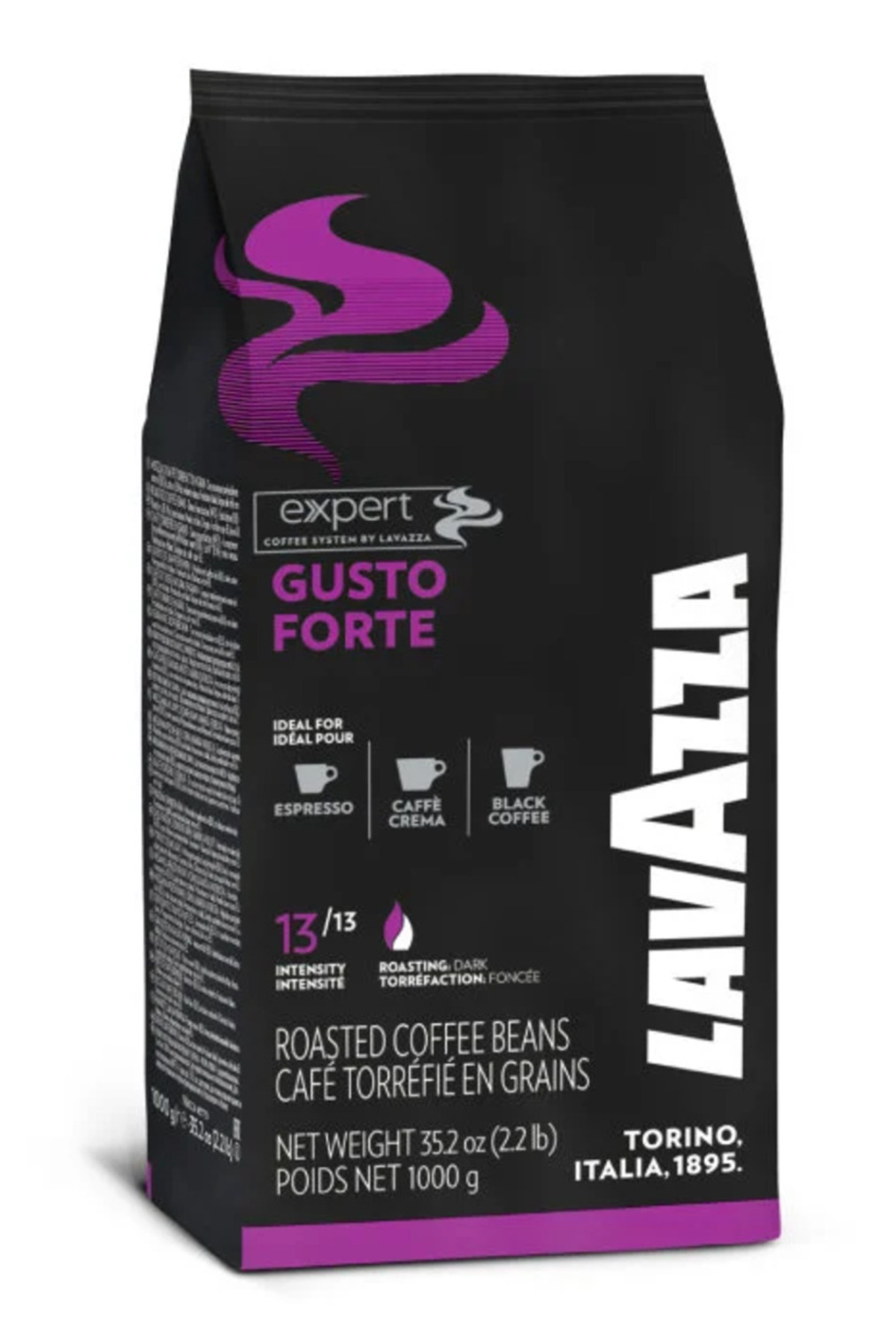 LavAzza Καφές σε κόκκους Expert Gusto Forte 1 κιλό