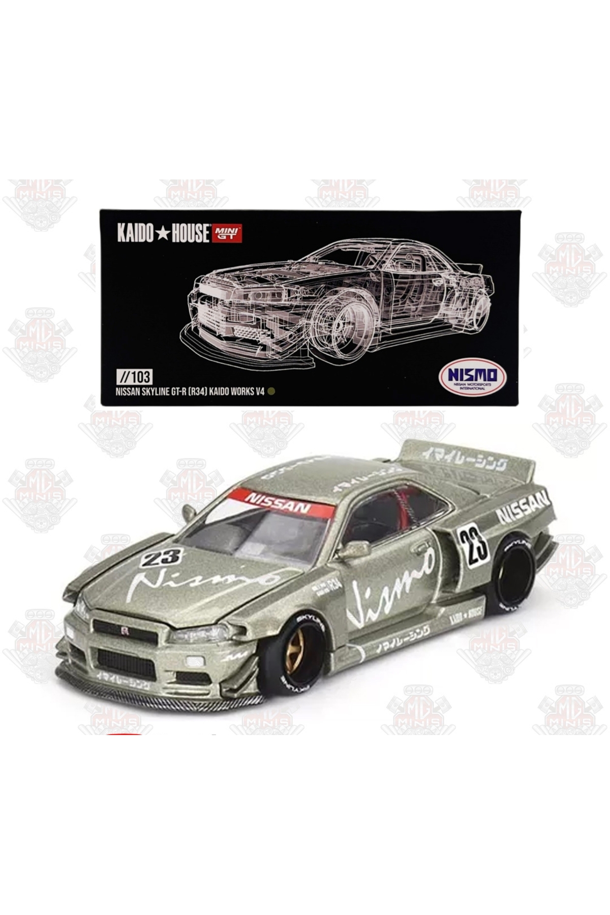 Kaido House Nissan Skyline GT-R (R34) Nismo Kaido Works V4 //103