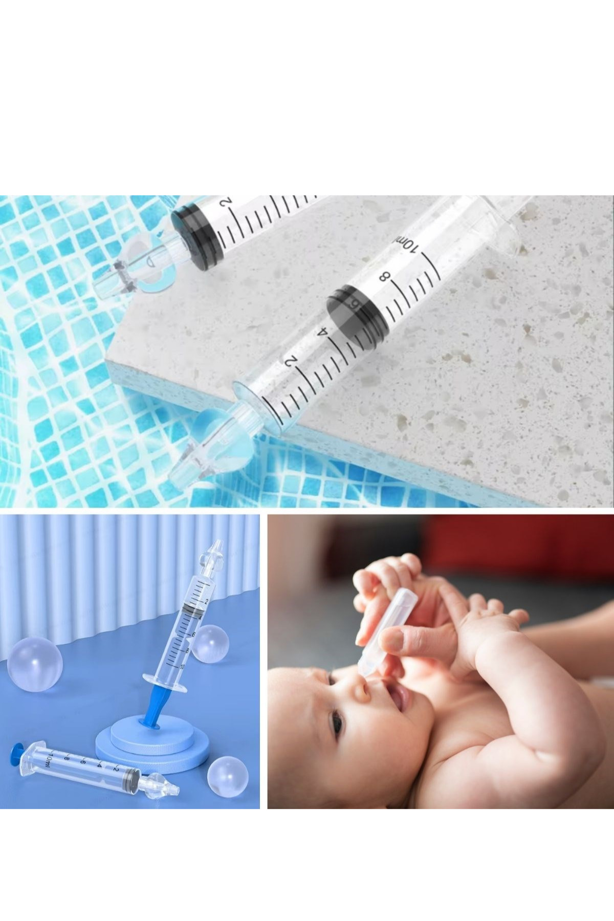 Hane Dostu 10 ml Yeniden Kullanılabilir Manuel Burun Temizleme Şırıngası Burun Açıcı Burun Yıkama Aparatı fotoğrafı 6 (önizleme)