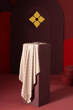 JAWEL Kadın Tesettür Jakarlı Kazayağı Eşarp 1