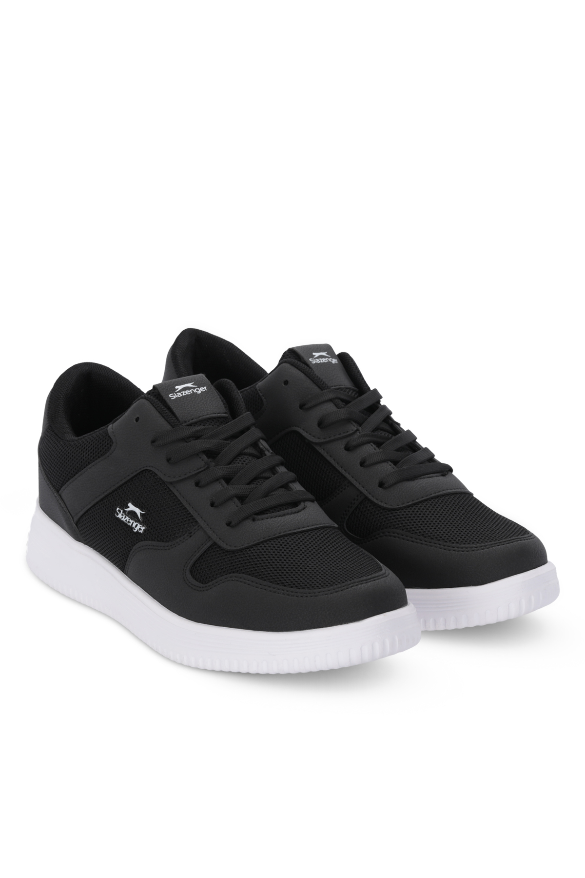 Slazenger  ELIORA I Büyük Beden Erkek Siyah / Beyaz Günlük Spor Ayakkabısı - Görsel 2