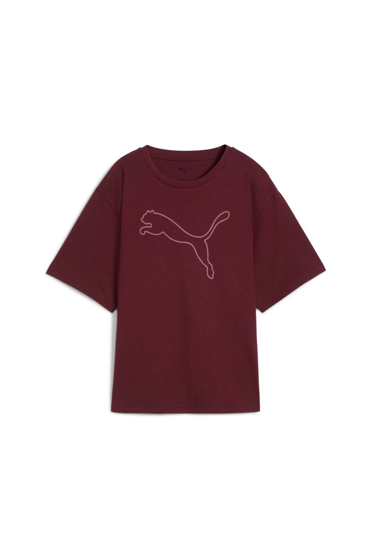 Puma HER Kadın Grafik Baskılı Geniş Kesim Tişört