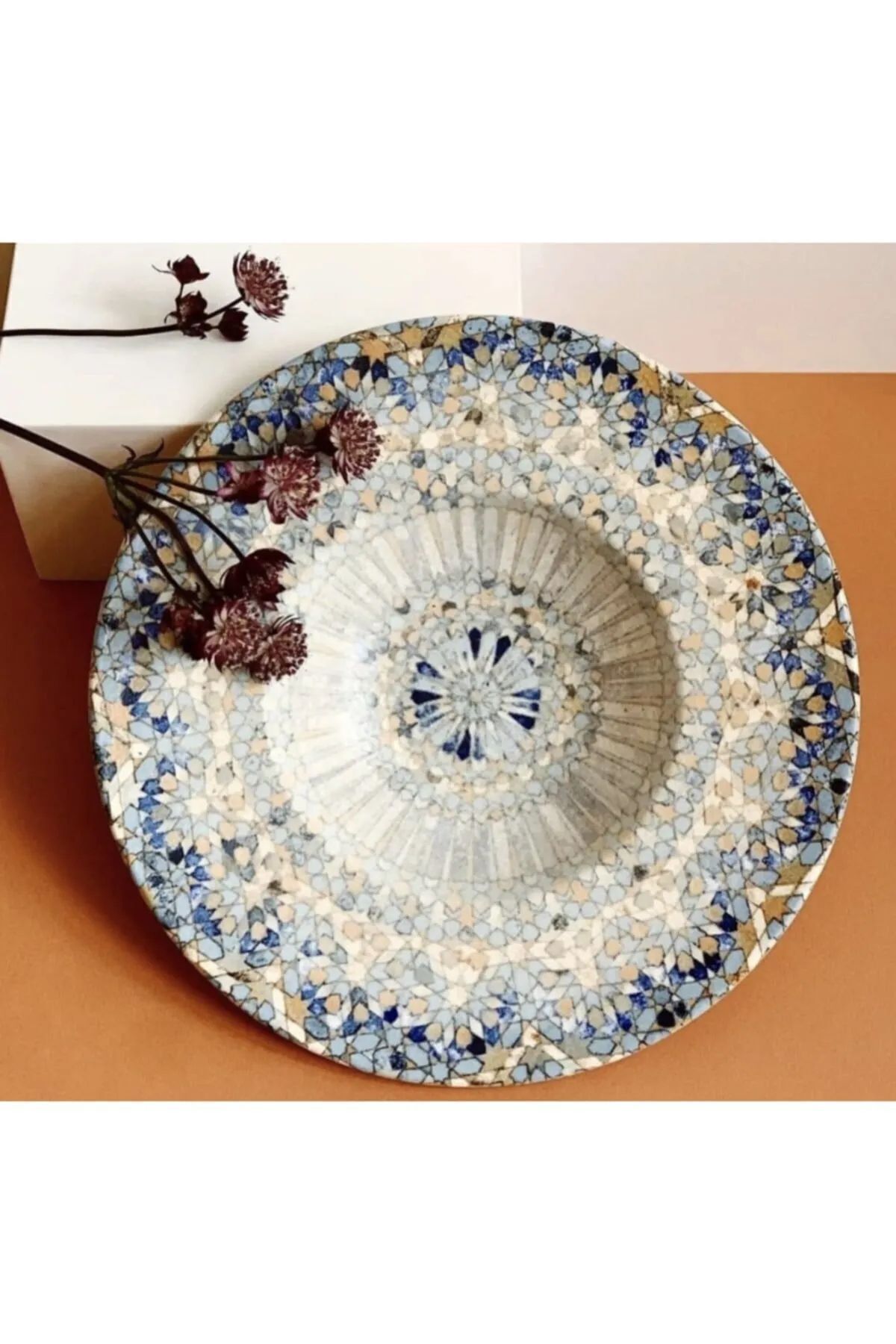 Luca Mosaic Series Pasta Plate 28 Cm (2 PCS)