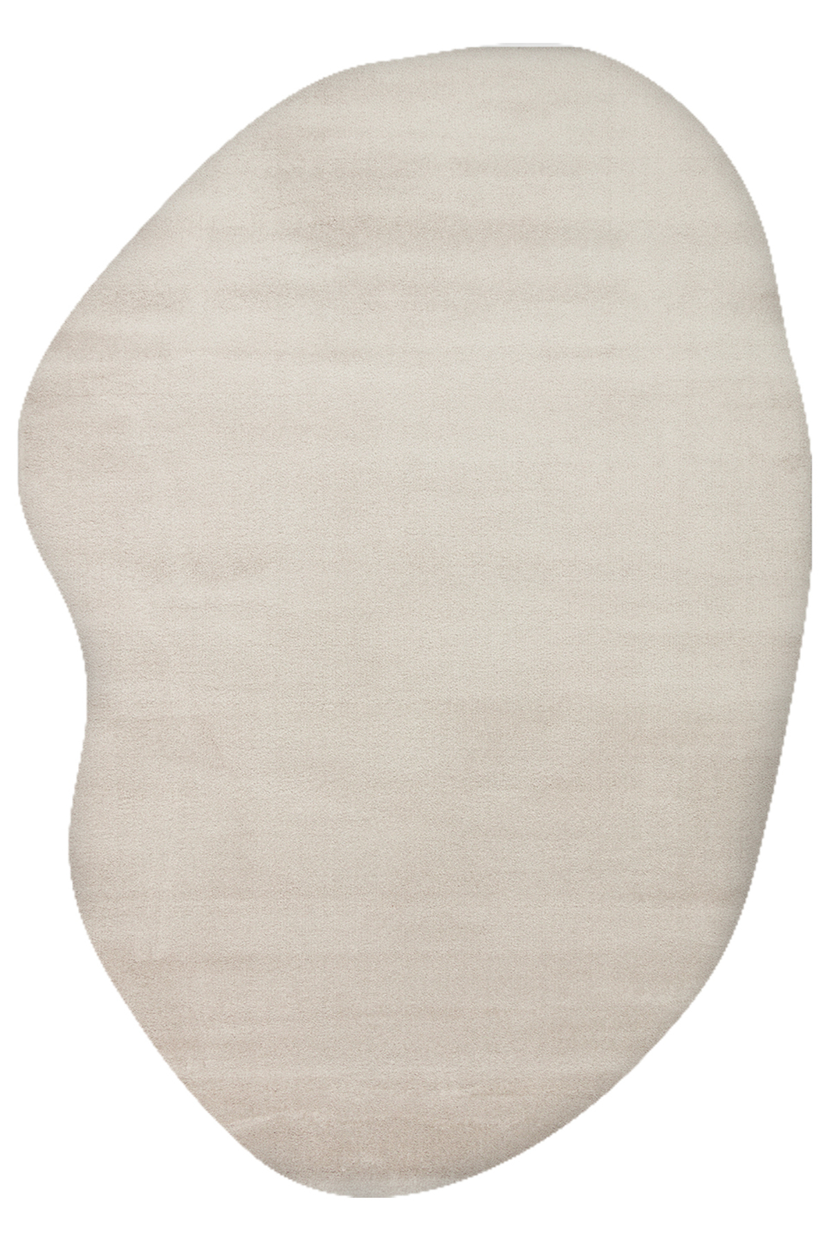 Zen Amorphous 02 D.Stone Special Cut Asymmetrical Soft Texture Lintless Tight Weaving Machine Rug