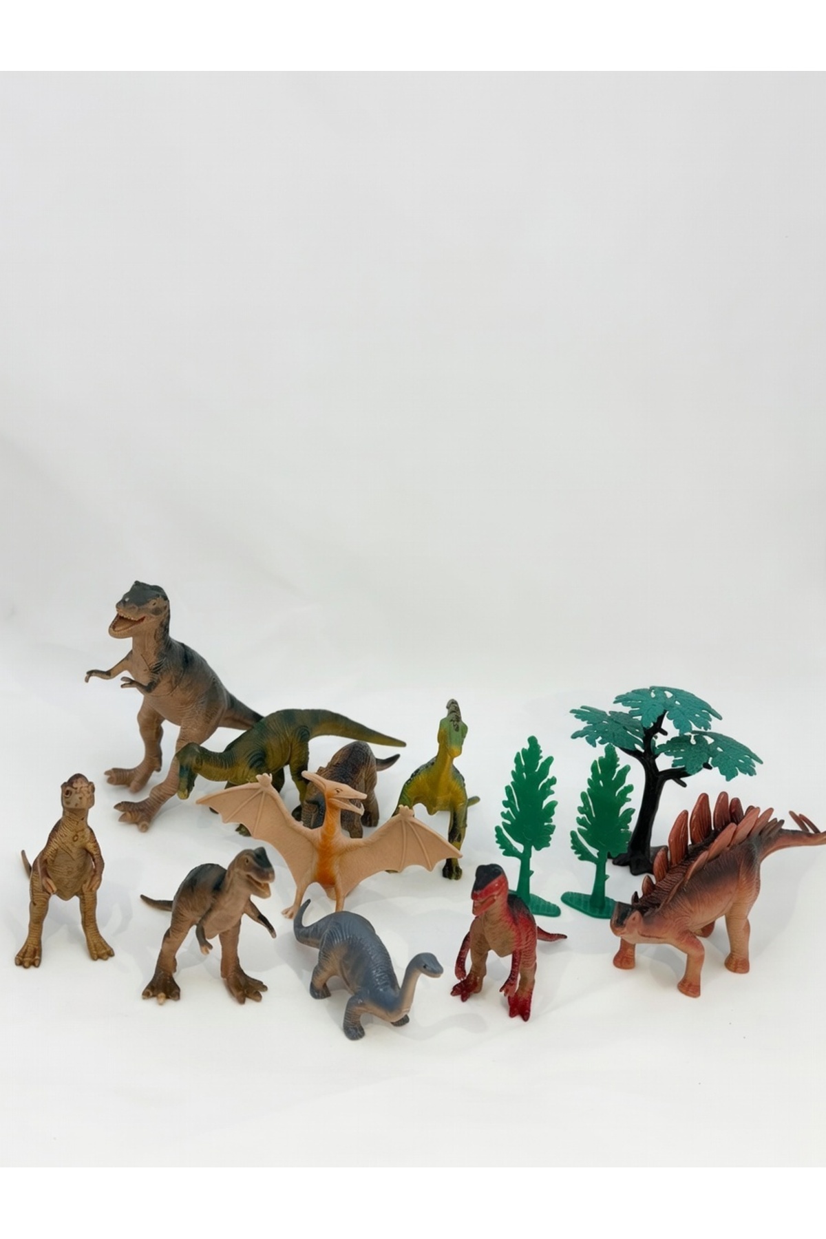 KAYRA LEATHER CRAFT 13 Parça Dinozor Oyuncak Seti Detaylı Dinozor