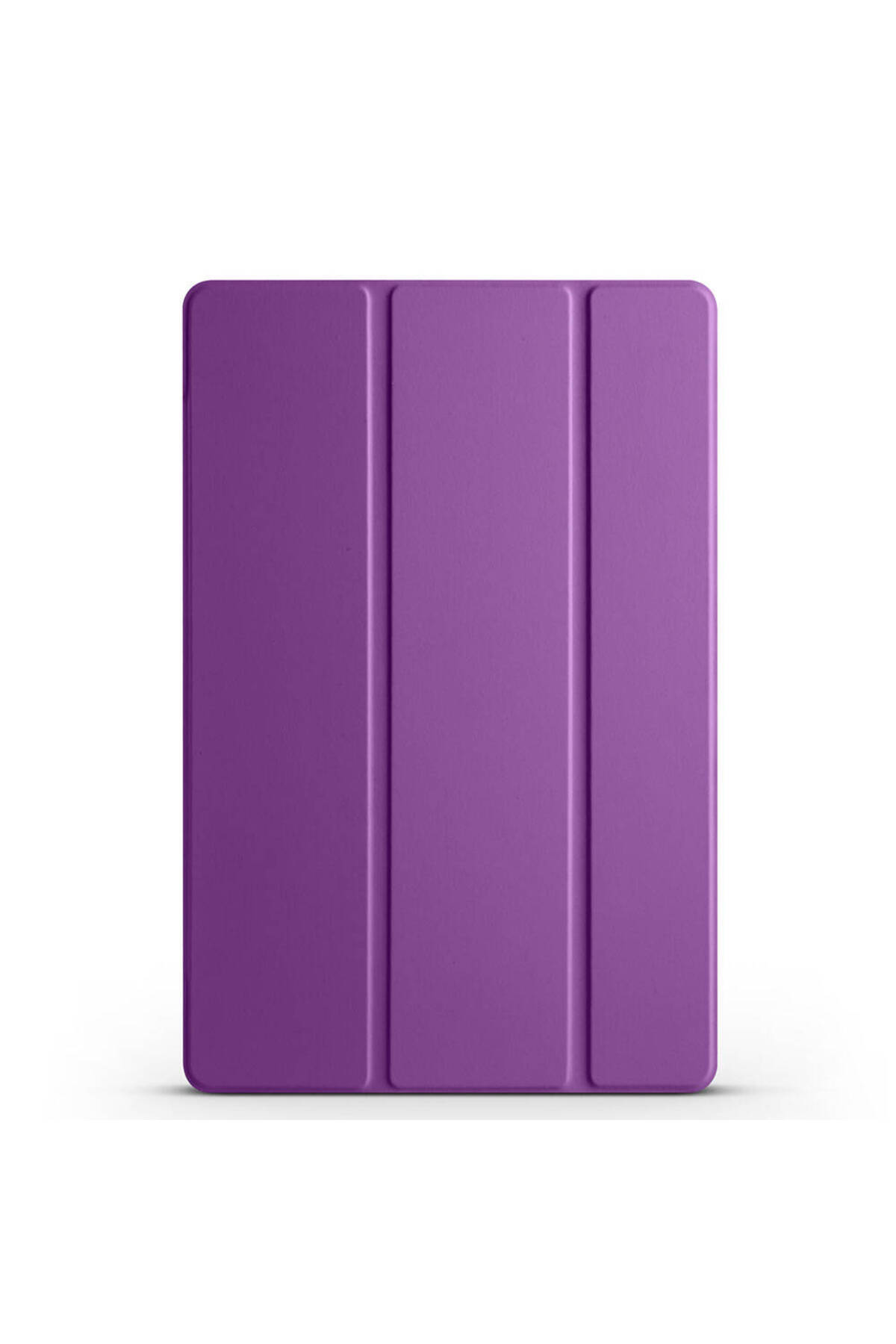 Galaxy Tab A9 Plus Uyumlu GZST Smart Cover Standlı 1-1 Kılıf-Mor