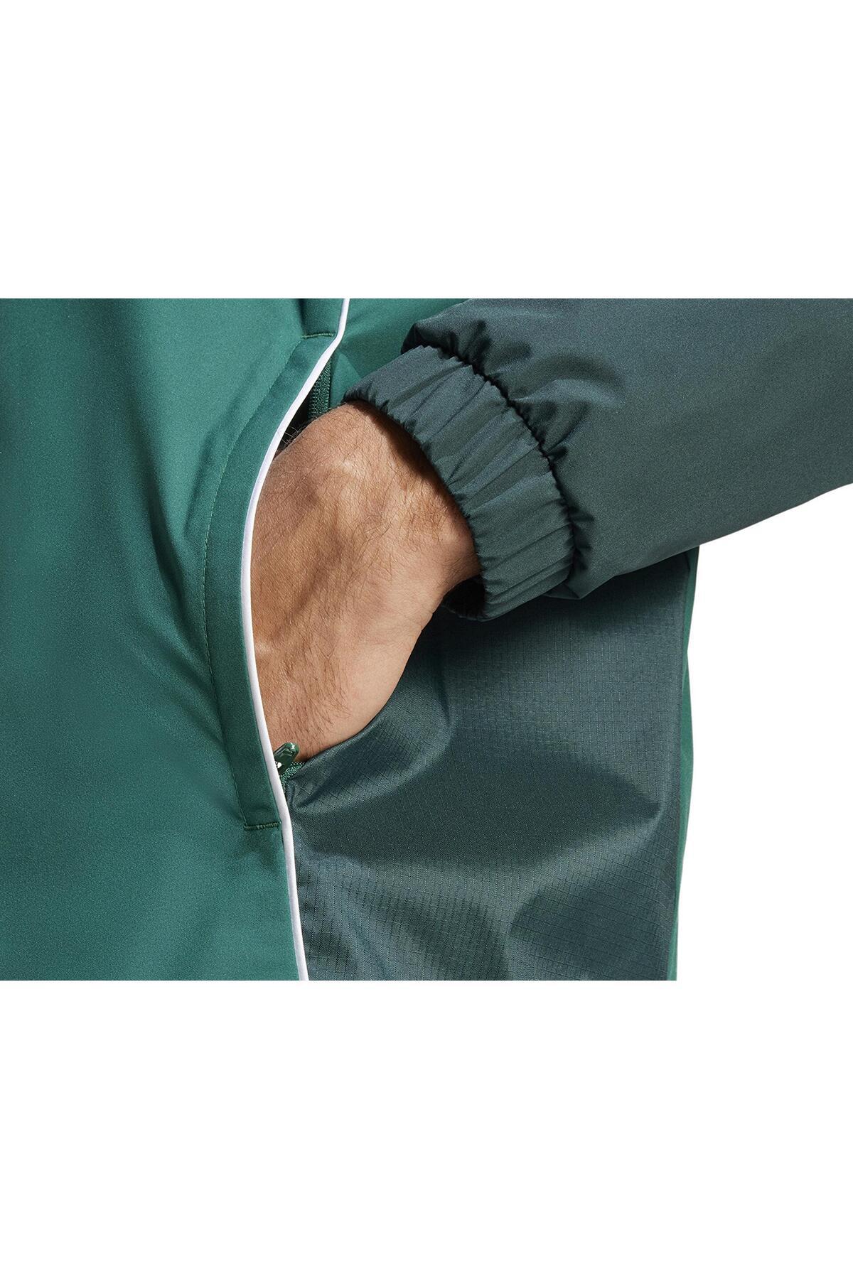 adidas Tiro25C Aw Jkt Erkek Futbol Antrenman Yağmurluk JI8936 Renkli görsel 6