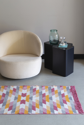 SESLİ TEKSTİL Kilim 80x150 - Çok Renkli