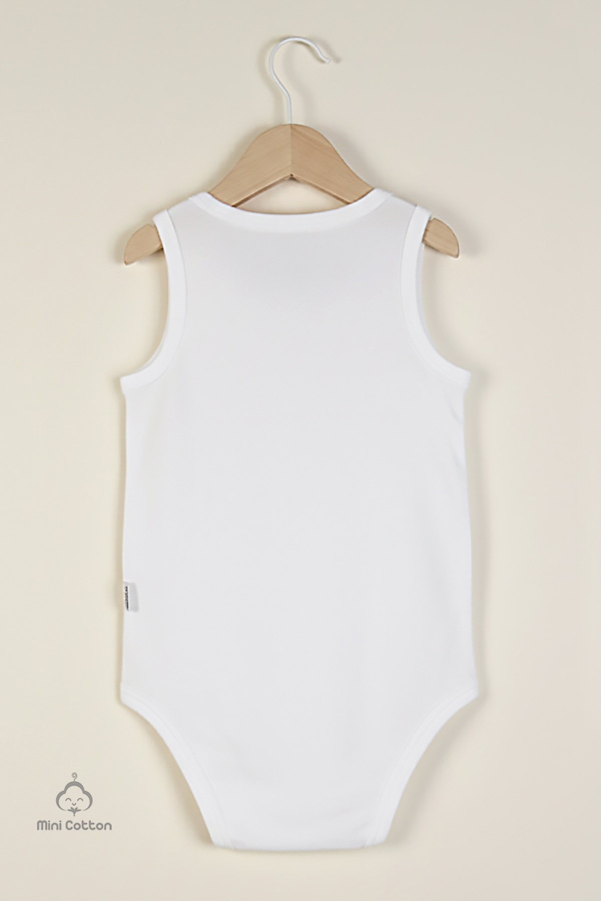 Mini Cotton Kolsuz % 100 Pamuk Ribs Kumaş Basic Kız ve Erkek Bebek Body Zıbın fotoğrafı 2 (önizleme)