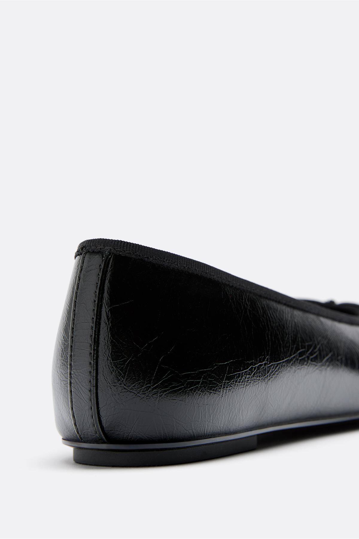 Stradivarius  Fiyonk burunlu babet - Görsel 4