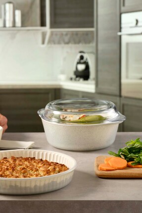 Paşabahçe Borcam Yapışmaz Kapaklı Tencere 2.1 L